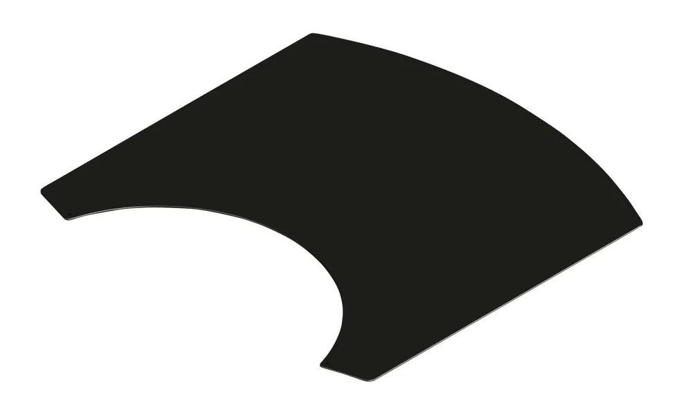 Origo gulvplate sort stål v:2119786