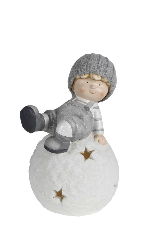 Figur på snøball v:6488276 Figur på snøball v:6488276