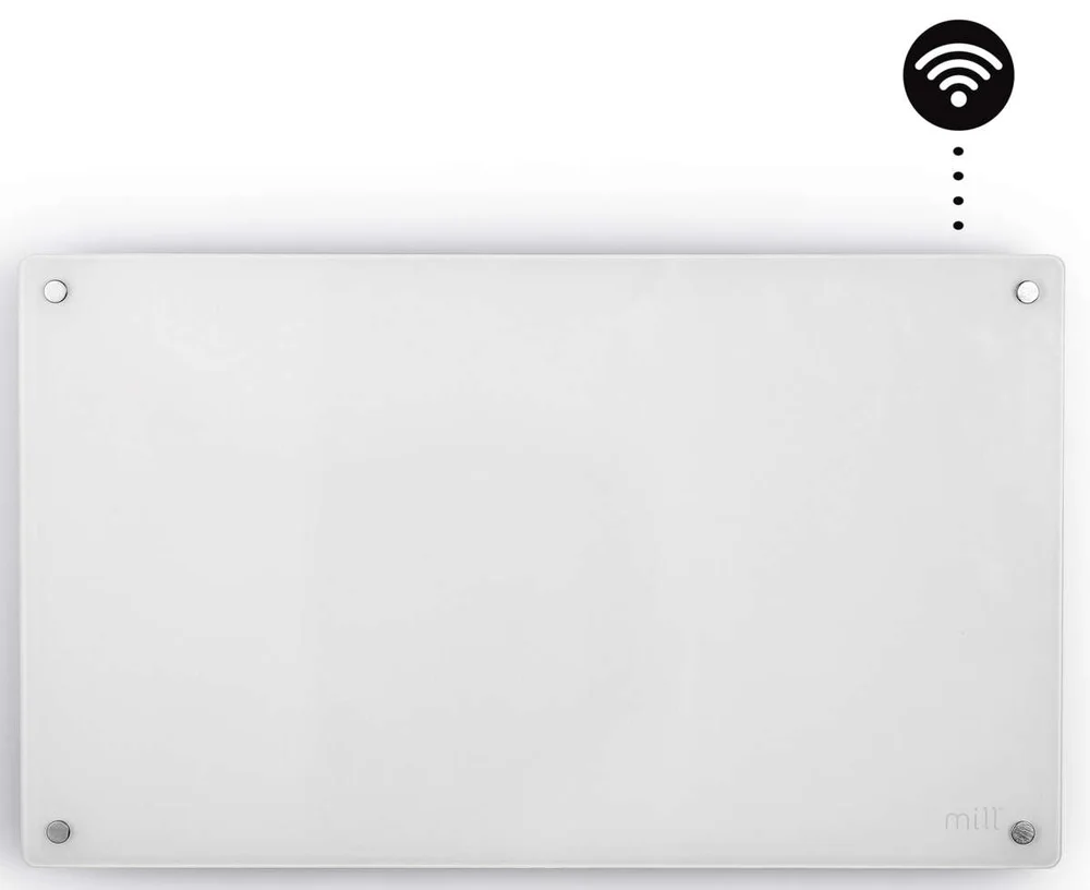Mill Glass WiFi Gen 3 600W panelovn v:7856733 Mill Glass WiFi Gen 3 600W panelovn v:7856733