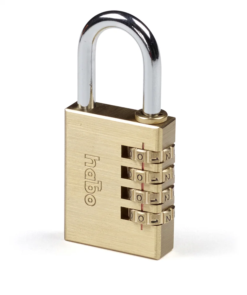 Habo hengelås 203-38 m/kode v:3811100
