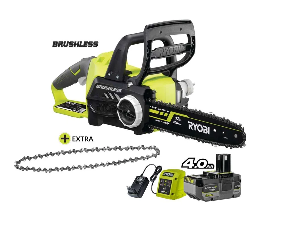 Ryobi ONE+ RCS1830-140P motorsag m/batteri v:5127851 Ryobi ONE+ RCS1830-140P motorsag m/batteri v:5127851