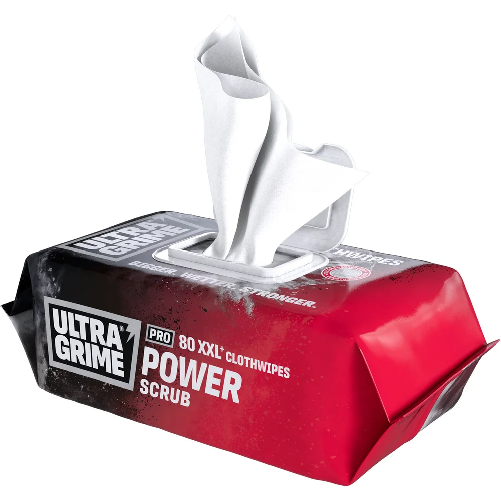ULTRAGRIME WIPES XXL POWER SCRUB – 80 STK v:4336927 ULTRAGRIME WIPES XXL POWER SCRUB – 80 STK v:4336927