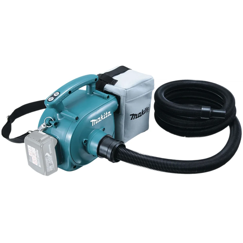 Makita Sponssug/støvsuger LXT DVC350Z, to hastigheter, uten batteri & lader. v:9310285 Makita Sponssug/støvsuger LXT DVC350Z, to hastigheter, uten batteri & lader. v:9310285