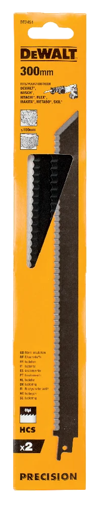 Bajonettsagblad 300mmx2 DT2451 v:7276650