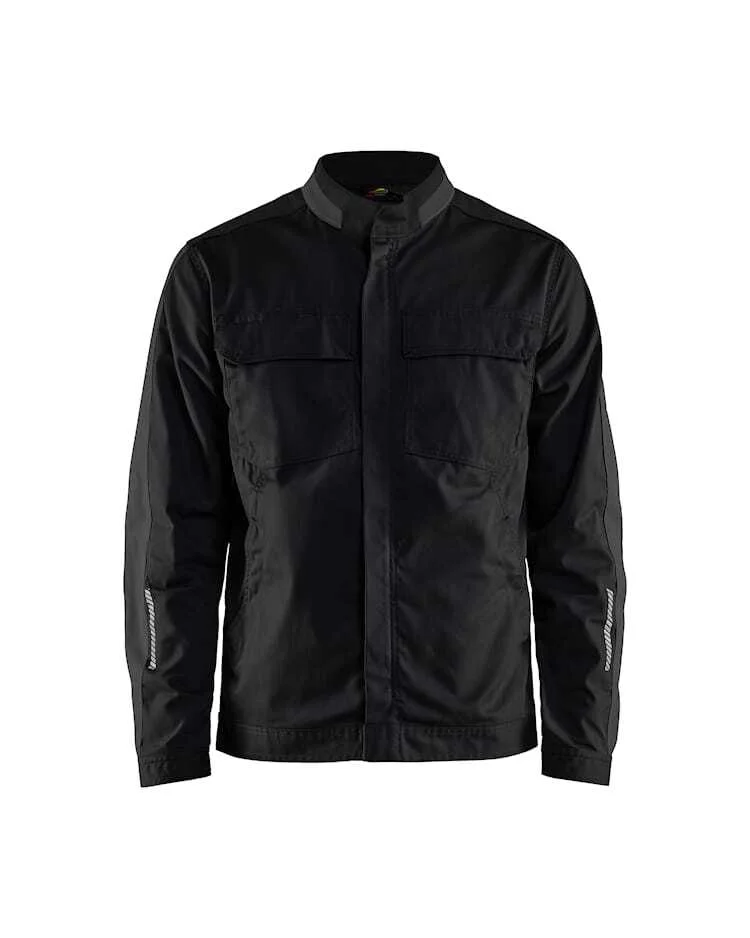 INDUSTRIJAKKE STRETCH 4444 SVART/GRÅ v:3162523