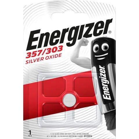 Silveroxid Energizer Knappecellebatteri 28110057 Silveroxid Energizer Knappecellebatteri 28110057