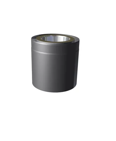 RØRLENGDE 250MM Ø200 SORT PMV25 v:9131966