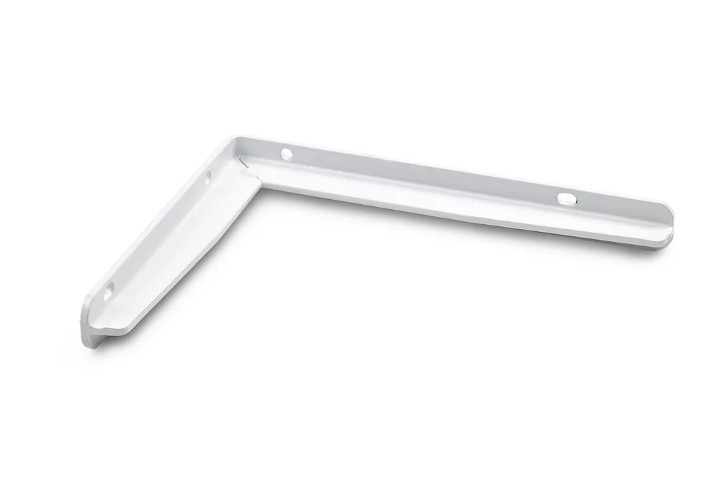Hyllevinkel T-profil 300×400 mm hvit v:9390743