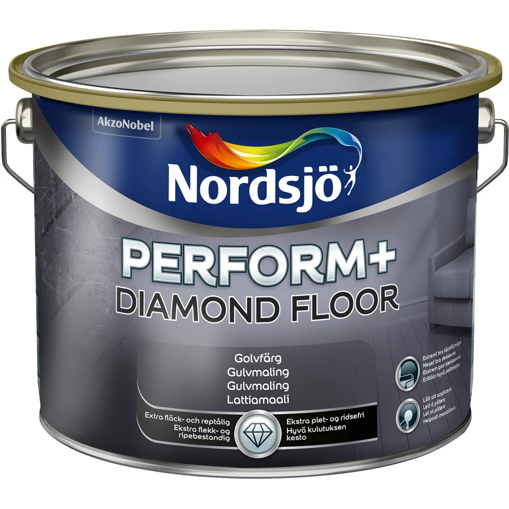 NORDSJØ PERFORM+ DIAMOND FLOOR BC 2.35 L v:3513022