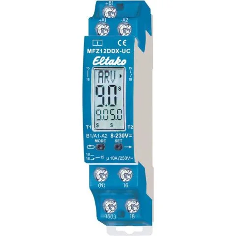 MFZ12DDX-UC Eltako Tidsrelé 3084623 MFZ12DDX-UC Eltako Tidsrelé 3084623