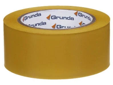 GRUNDA BYGGTAPE UV MØN 50MMX33M GUL v:2341411 GRUNDA BYGGTAPE UV MØN 50MMX33M GUL v:2341411
