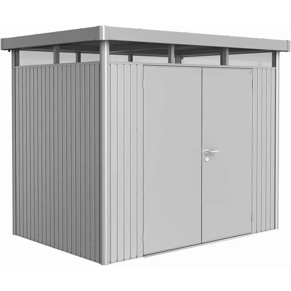 BIOHORT UTEBOD HIGHLINE H2 2 DØRER SØLV METALLIC v:3387975