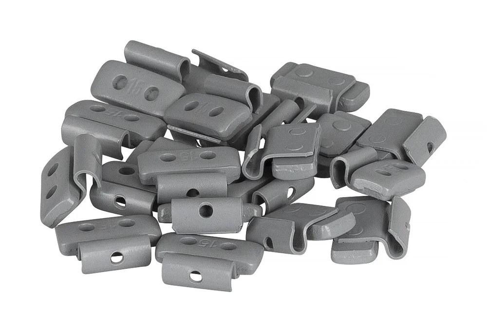 PELA Slagvekter til metallfelg, jern 35 g, 10 st v:5856314