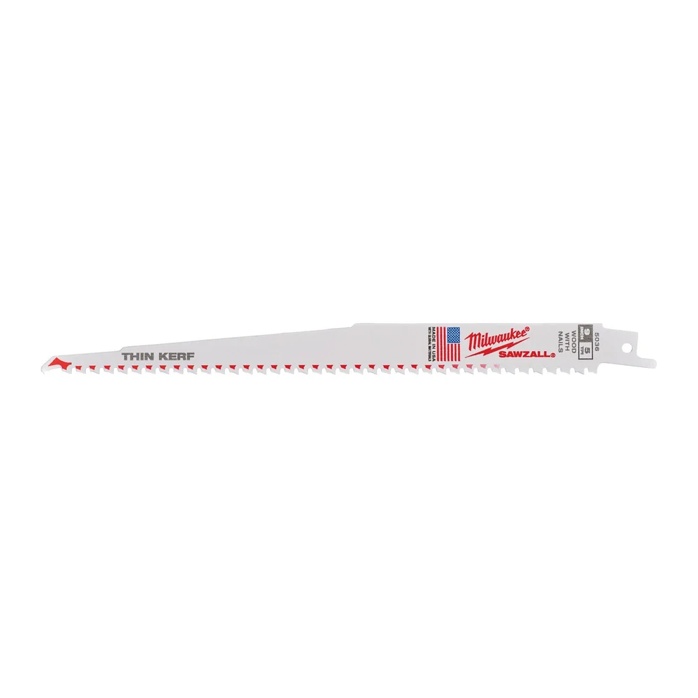 Milwaukee Tigersagblad for tre og plast, 230 mm, 5-pakning. v:6559093 Milwaukee Tigersagblad for tre og plast, 230 mm, 5-pakning. v:6559093