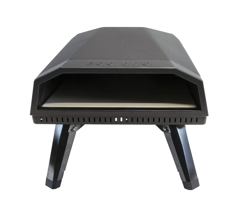 Pizzaovn Chef sort til gassgrill – kompakt modell med opptil 500 °C v:7688020