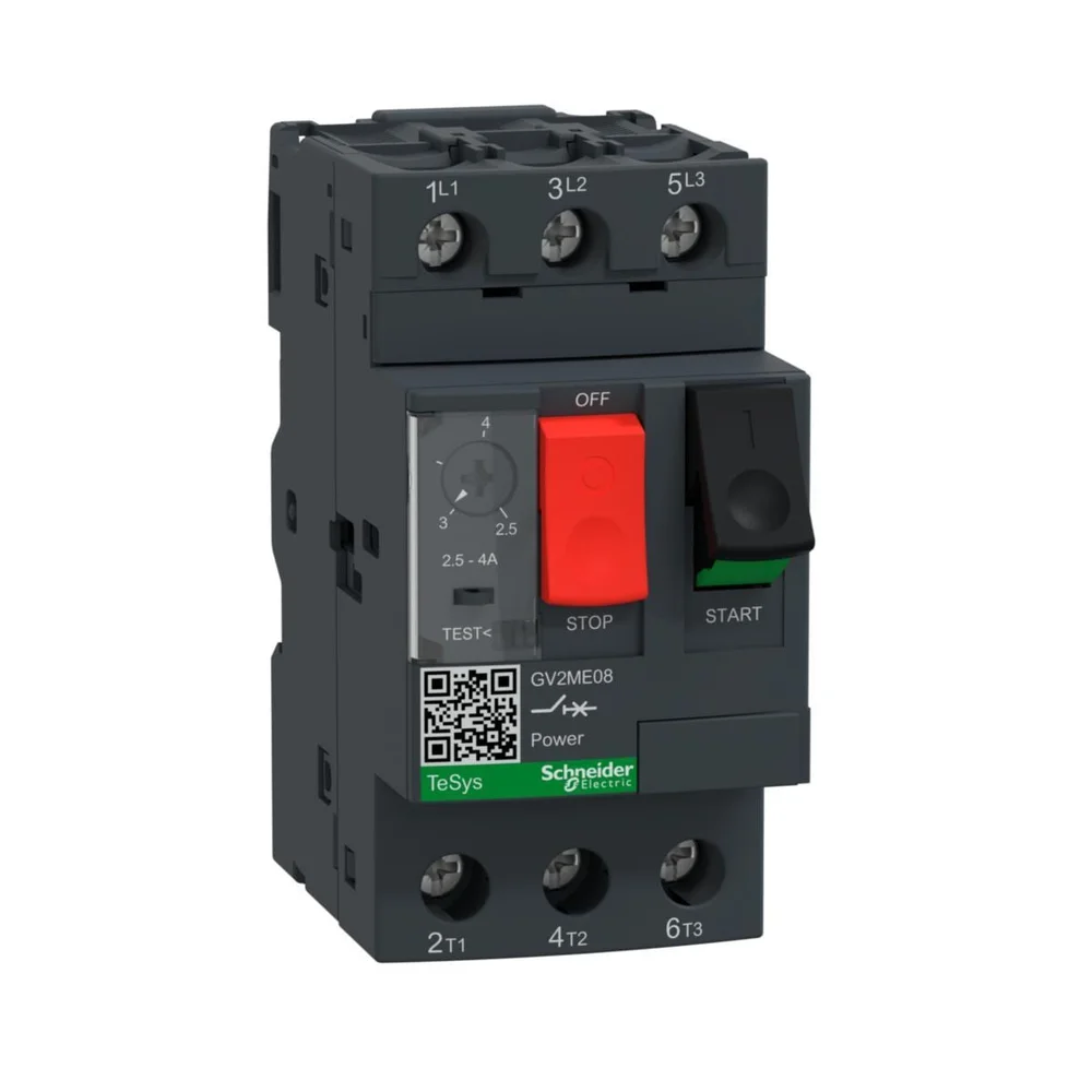 Schneider Electric Motorskyddsbryter, GV2ME v:1303833