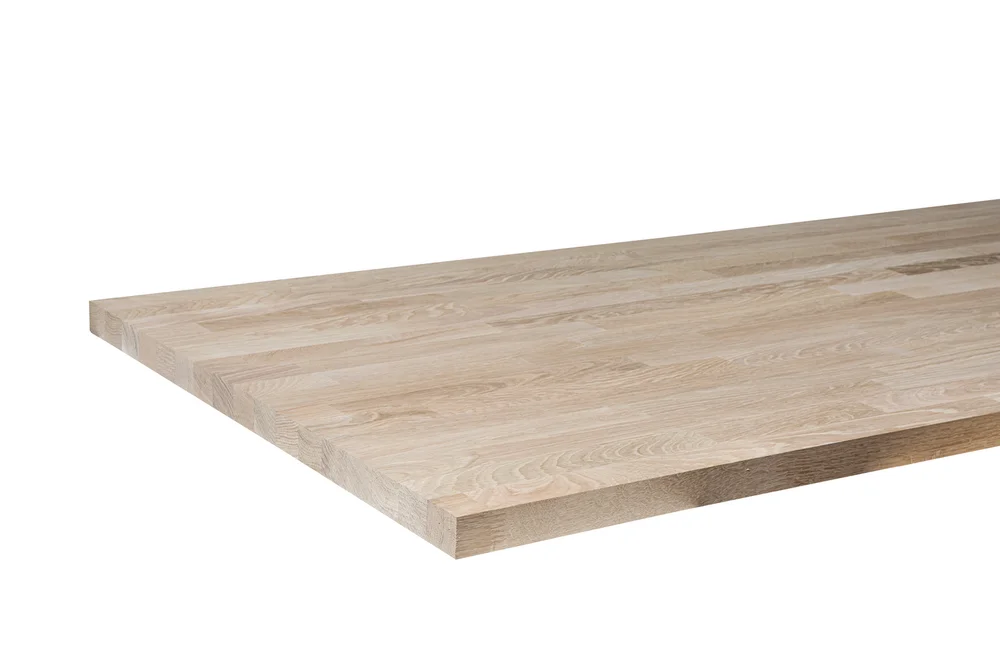 Benkeplate heltre Eik A/B 30X3620X635 - Fibo v:7258347