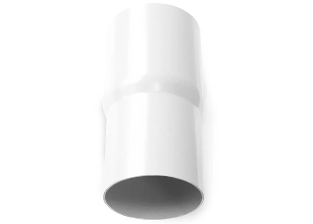 Rørmuffe til takrenner 75 mm hvit v:3475774