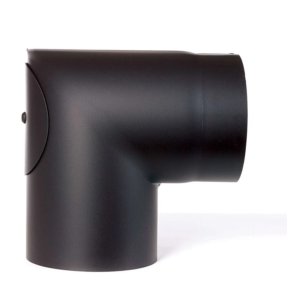 Tolmer røkrør kne Ø125×90° v:4400881 Tolmer røkrør kne Ø125×90° v:4400881