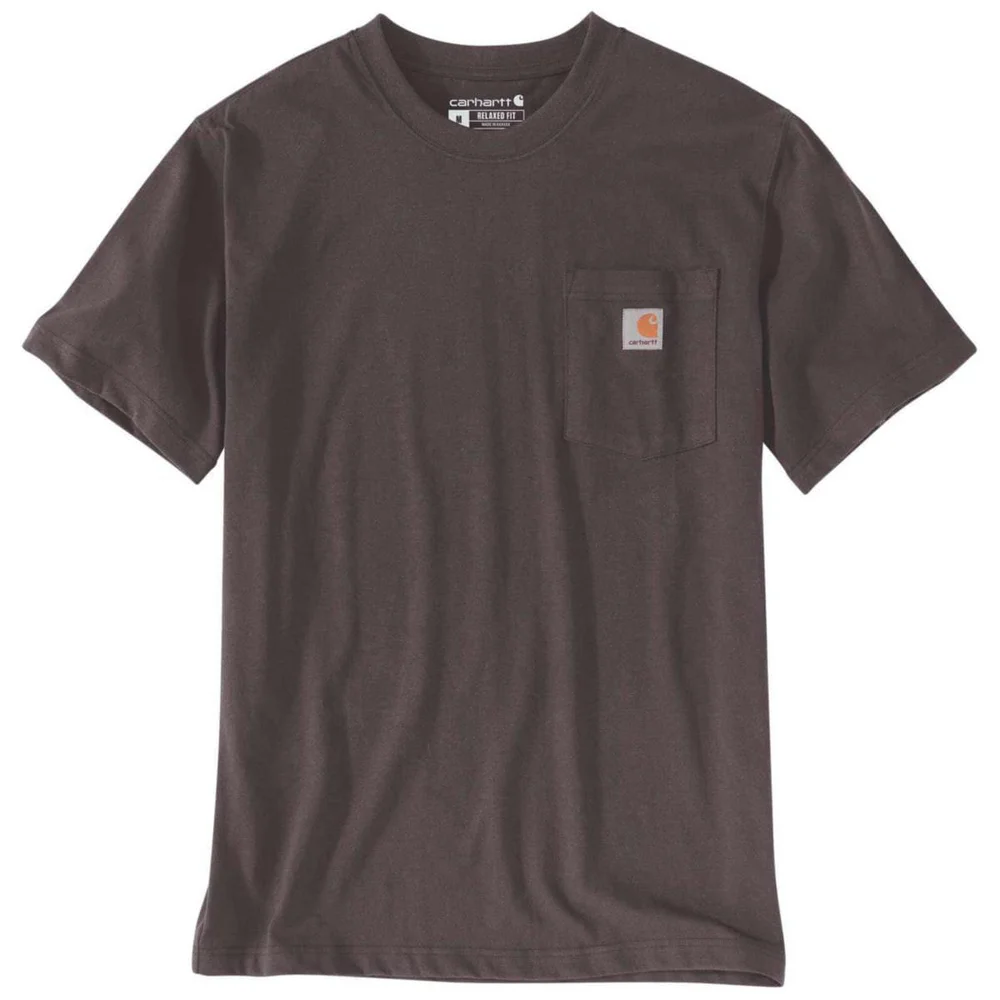 Carhartt T-skjorte K87, sepia v:6643998
