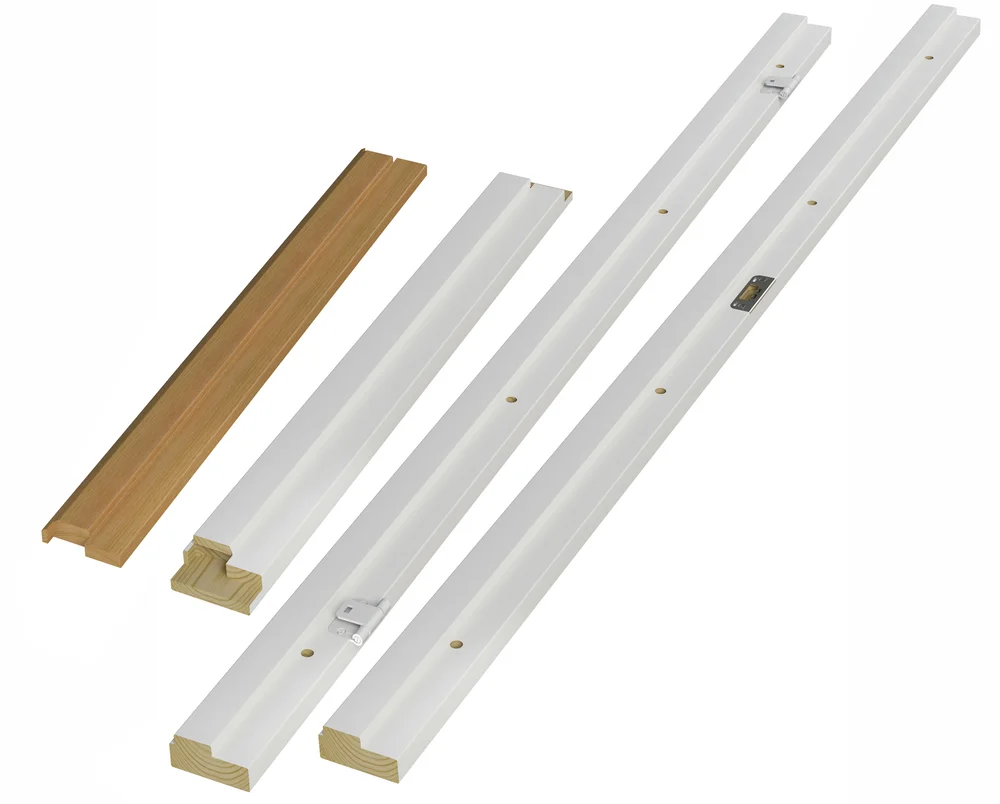 KARMSETT 93MM 7X21H HVIT ANSLAGST v:1419969