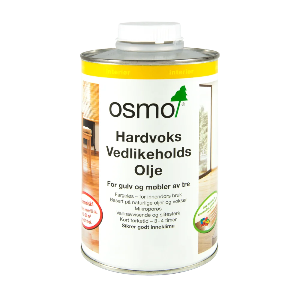 HARDVOKS VEDL OLJE 3440 1L HVIT v:4649998 HARDVOKS VEDL OLJE 3440 1L HVIT v:4649998