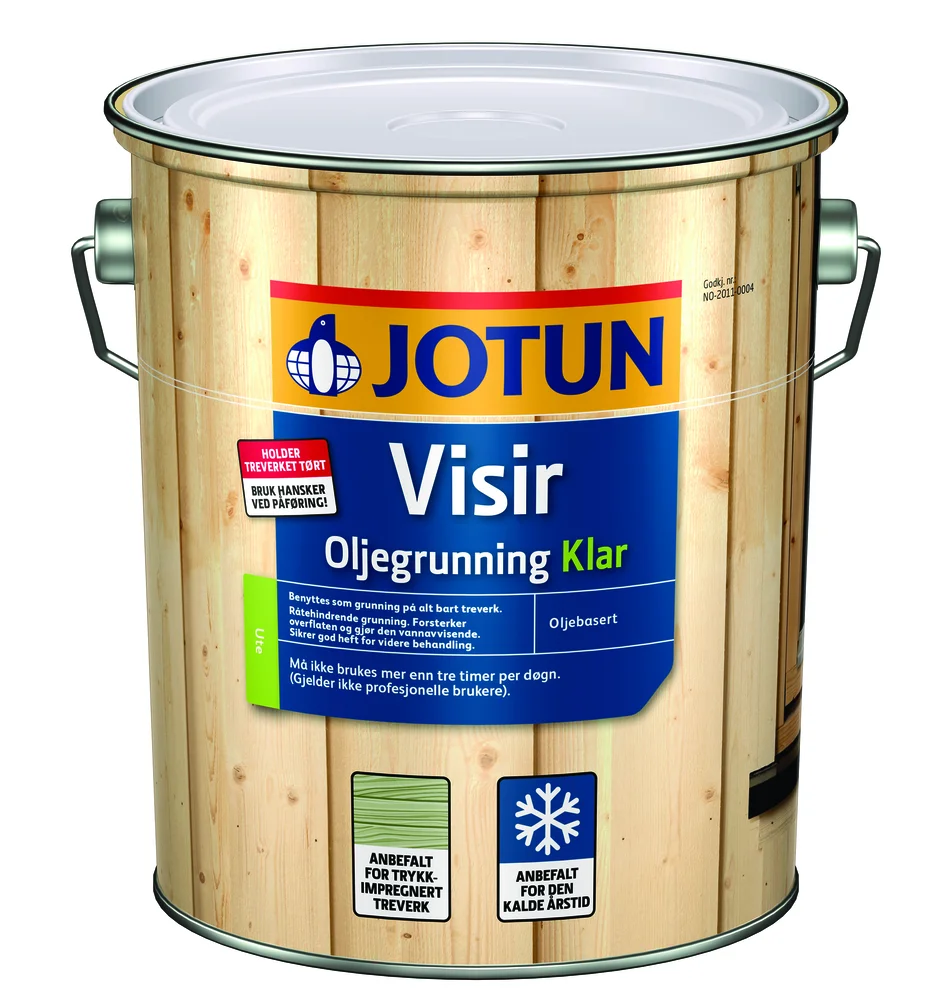 Visir oljegrunning klar 2,7 liter v:4499297 Visir oljegrunning klar 2,7 liter v:4499297