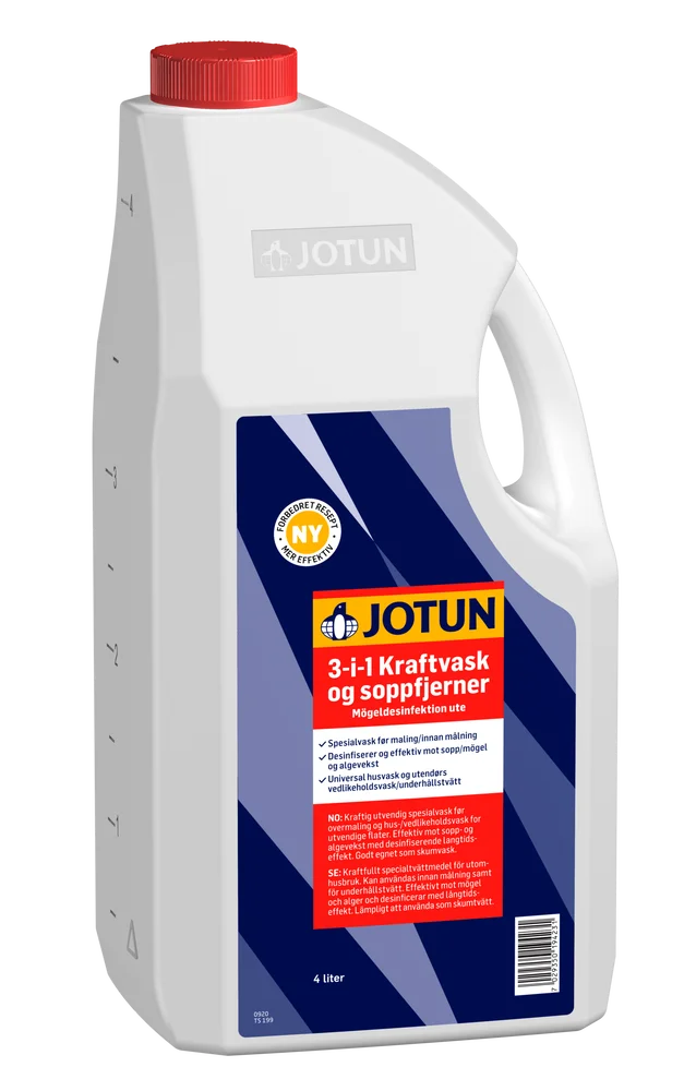 Kraftvask og soppfjerner 4l – Jotun v:8176922 Kraftvask og soppfjerner 4l – Jotun v:8176922