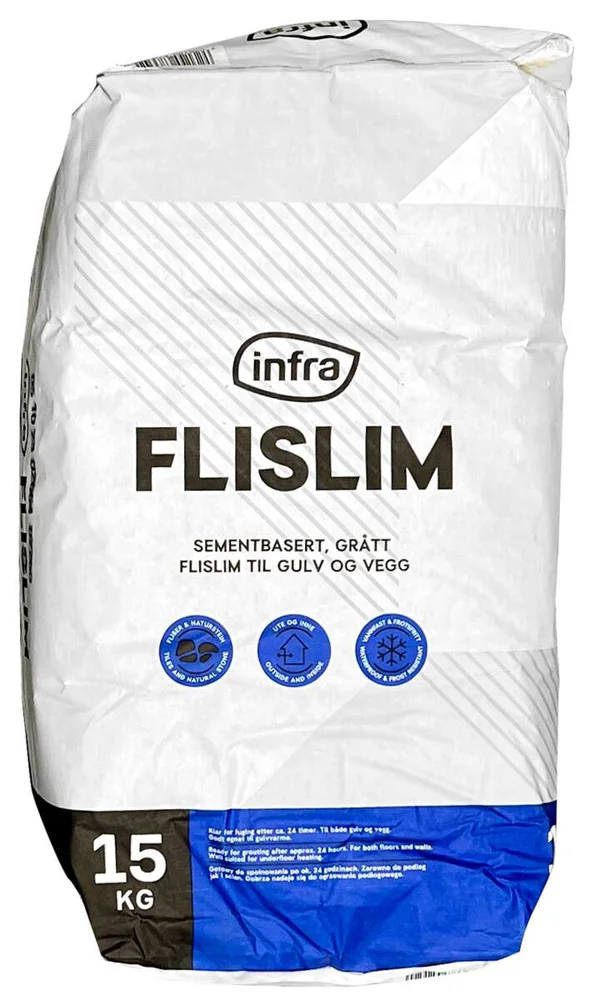 Infra flislim 15 kg v:9032456 Infra flislim 15 kg v:9032456