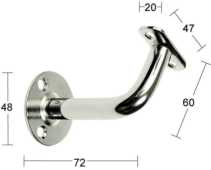 Habo 87 gelenderholder v:2838348