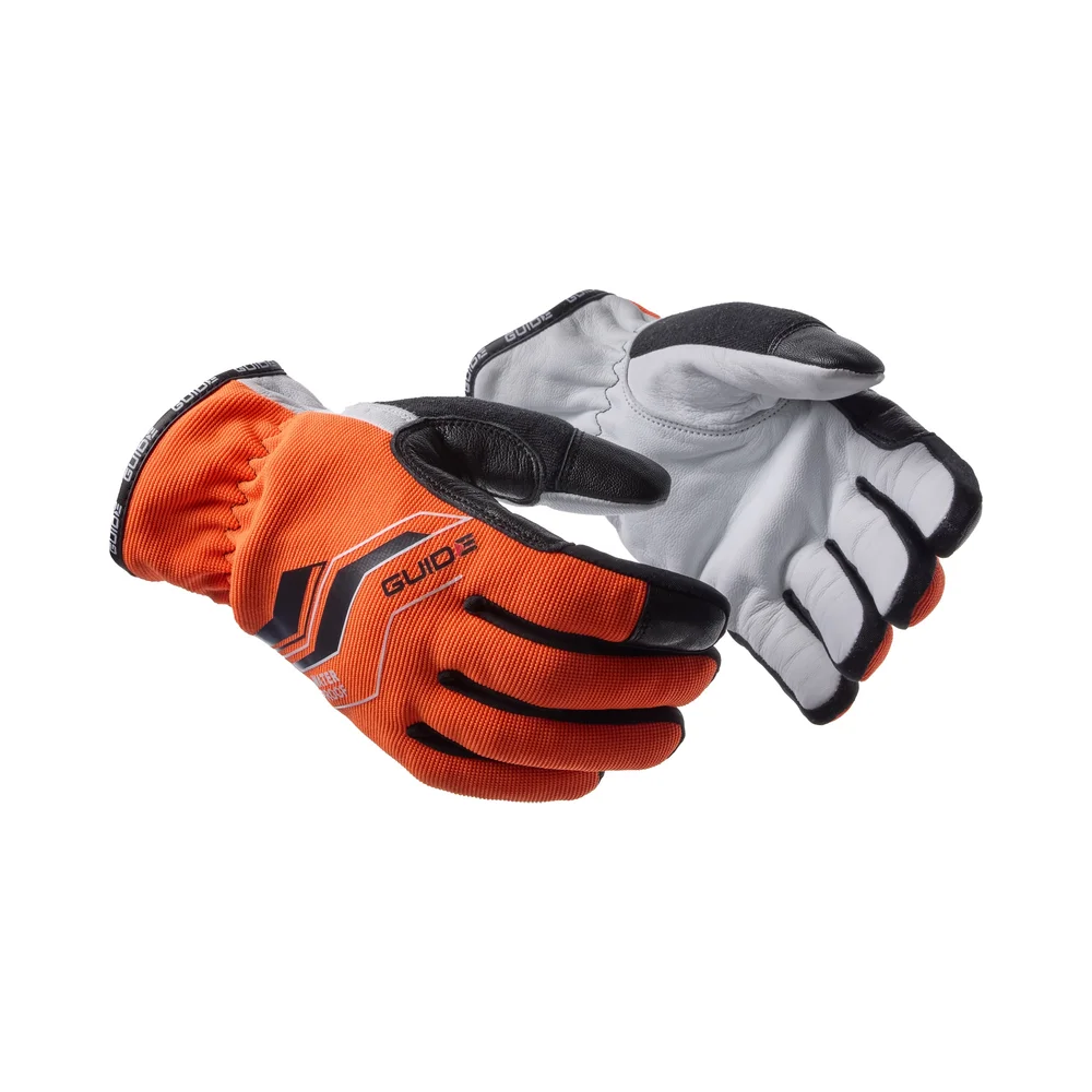 Guide Hanske Guide, 4140 Lær, Tight G-dry, Strl 12 v:9523396