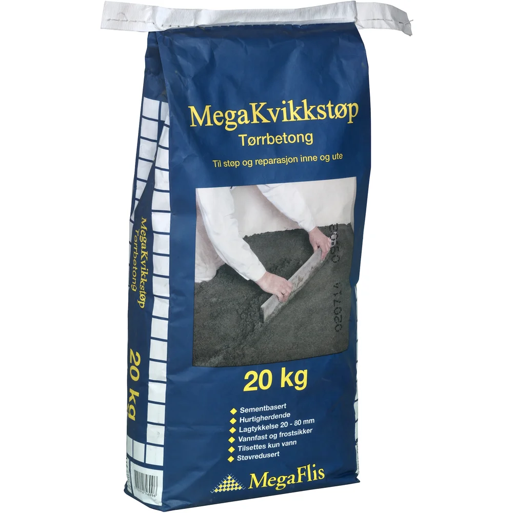 MEGA KVIKKSTØP 20KG v:6386012 MEGA KVIKKSTØP 20KG v:6386012