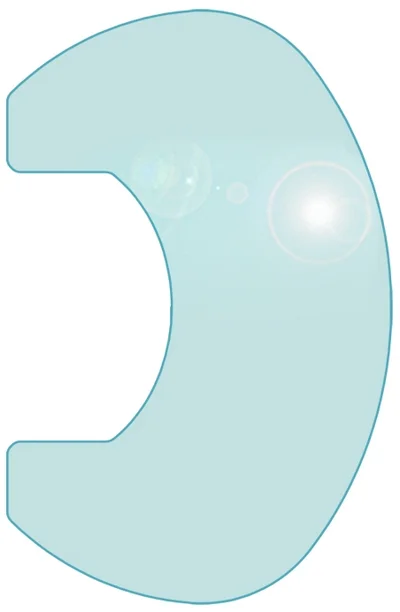 Gulvplate herdet glass F370 698×485 – Jøtul v:1129684