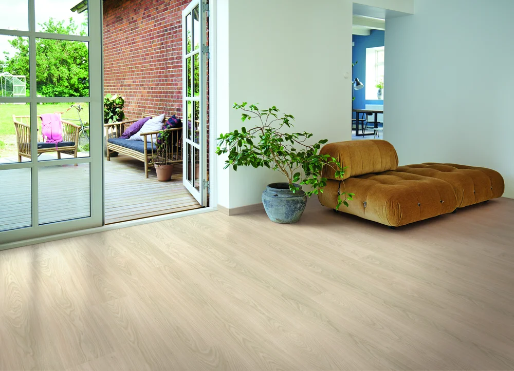 Laminatgulv 1-stav beige sand oak v:6877554 Laminatgulv 1-stav beige sand oak v:6877554