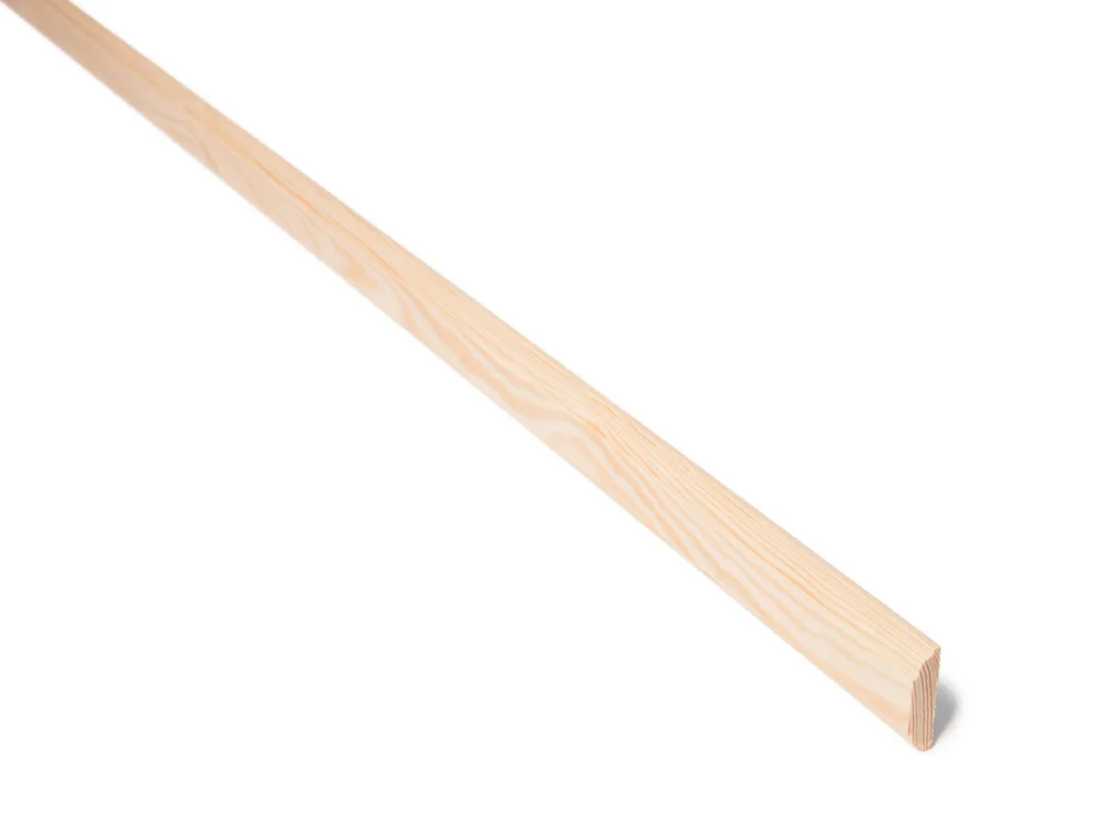 Brannmurlist Barokk 1907 ubehandlet Furu 09x034 mm v:4115908