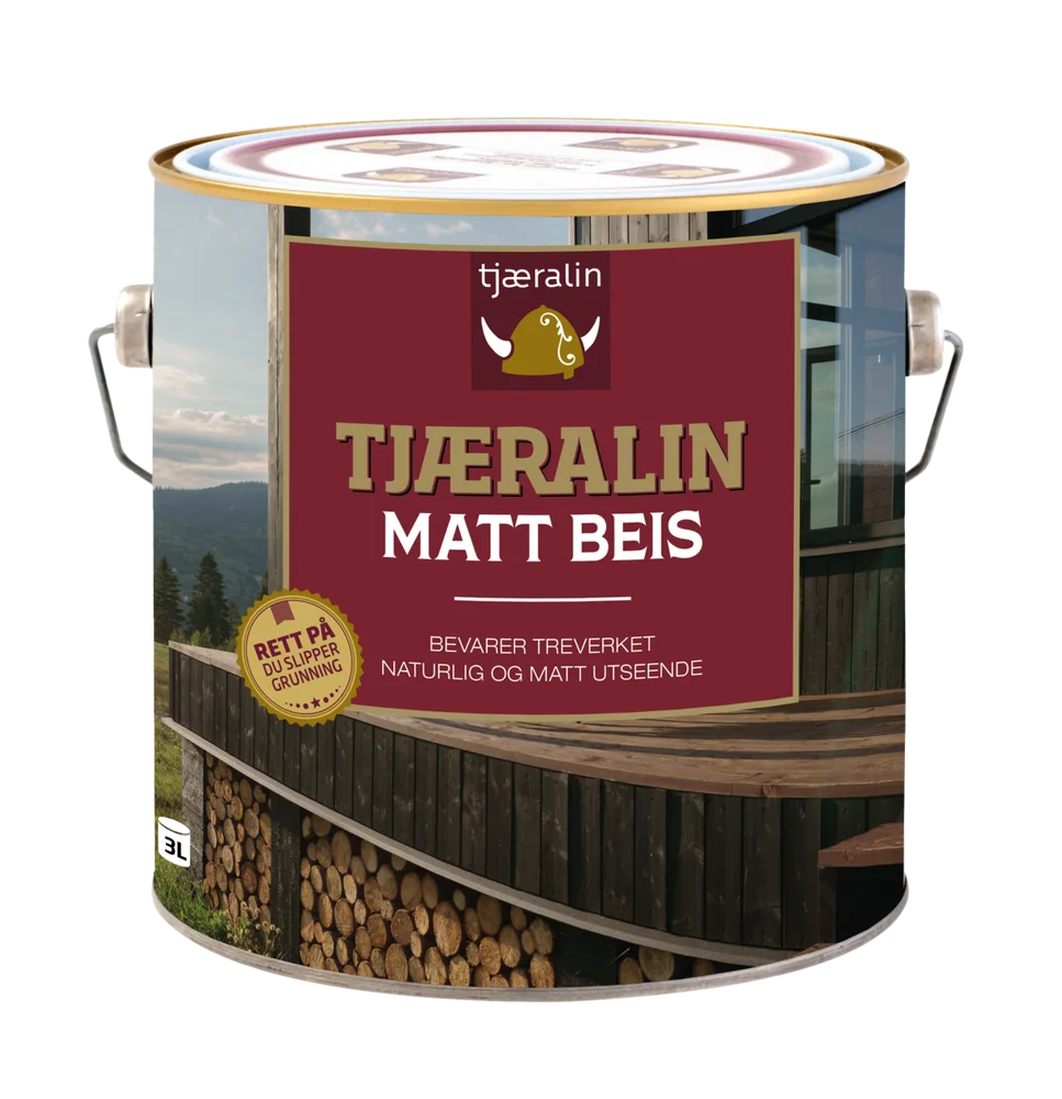 TJÆRALIN KLAR MATT BEIS 0,9 LTR v:6217929