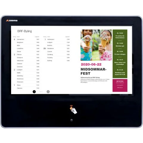 C205 Axema Bestillingstavle 4025791