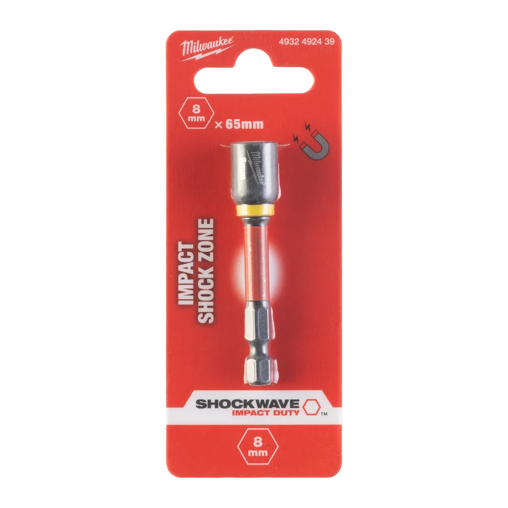 Sekskanthylse magnetisk HEX8 65 mm v:8247566 Sekskanthylse magnetisk HEX8 65 mm v:8247566