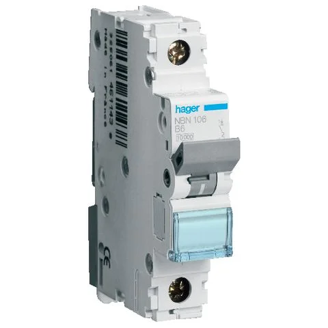 MBN106 Hager Miniatyrbryter 3027517