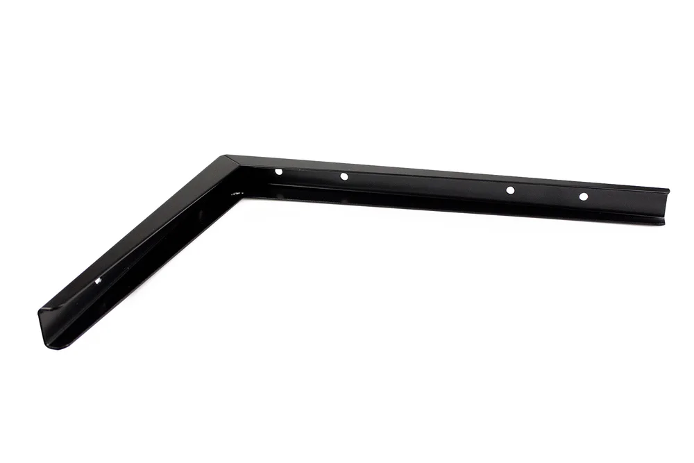 Hyllevinkel U-profil 300×500 mm sort v:6450960