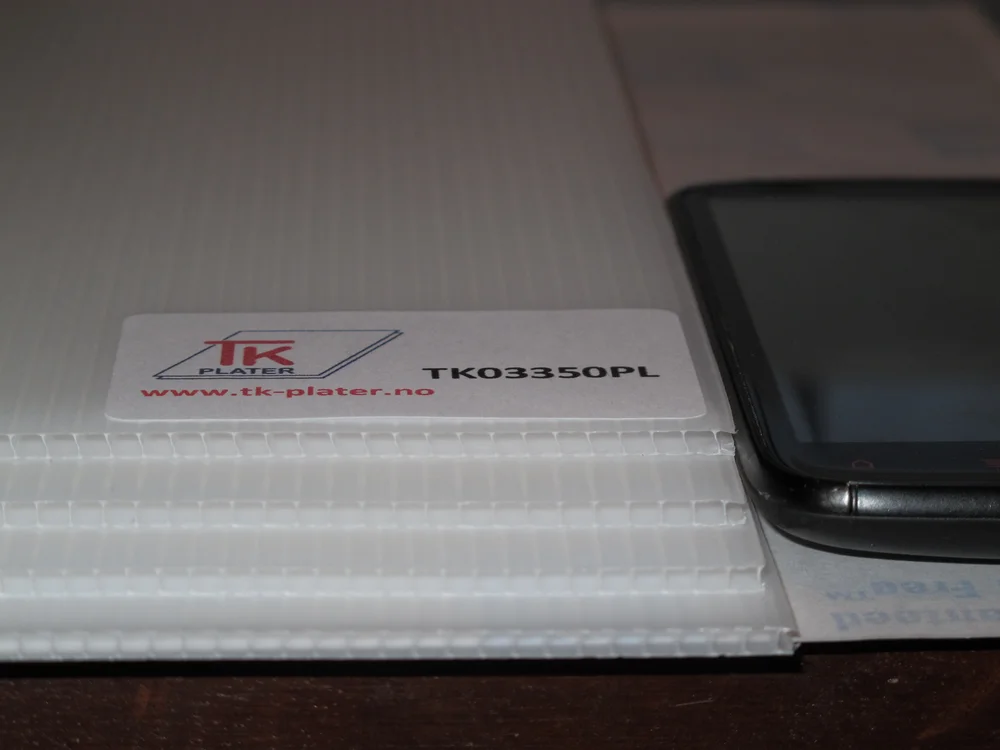 PLATE TILDEKKING 3MM 1,2X2,4M 350 v:7078535 PLATE TILDEKKING 3MM 1,2X2,4M 350 v:7078535