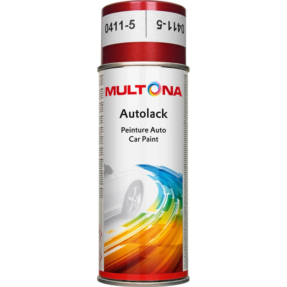 Multona Bilfarge rød 0411-5, 400 ml v:6136714