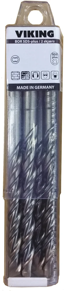 Bor viking sds-plus 10×260 2-skjærs pakke a 10 stk v:5027619 Bor viking sds-plus 10×260 2-skjærs pakke a 10 stk v:5027619