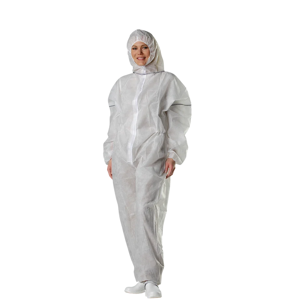 ENGANGSDRESS HVIT 2XL v:1733588