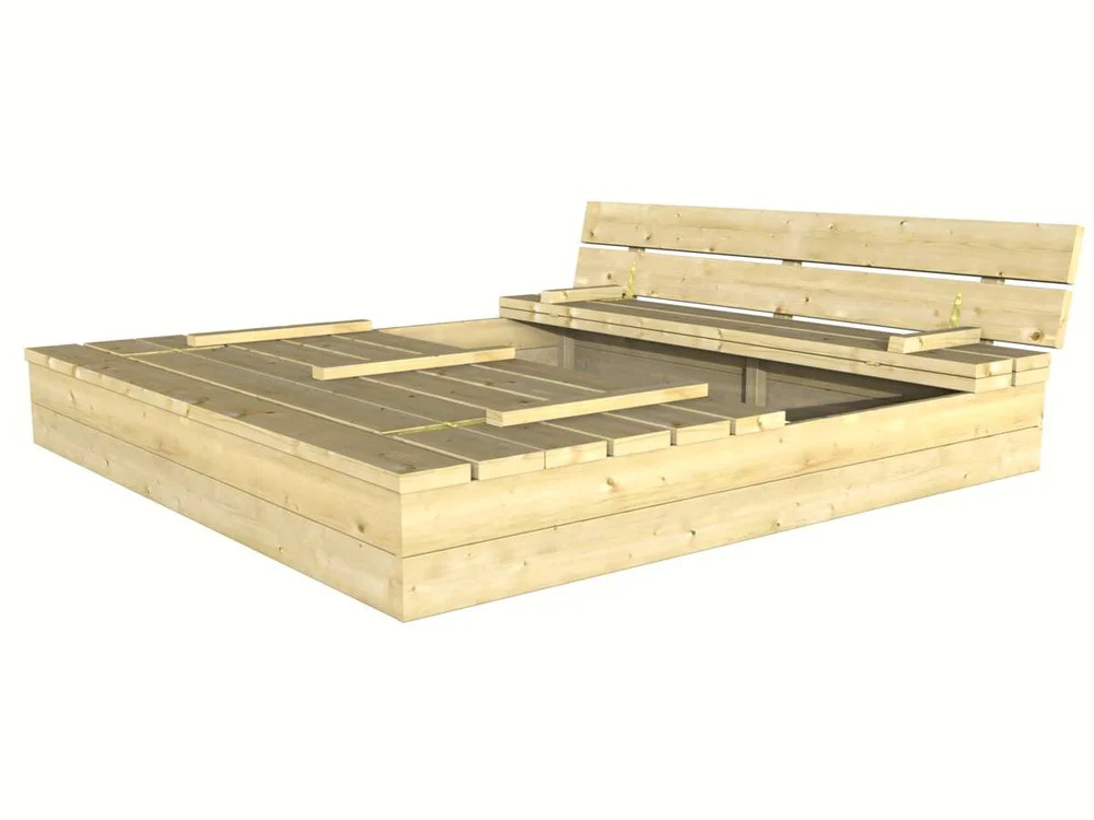 Palmako Sandy 16 sandkasse m/lokk v:5048228