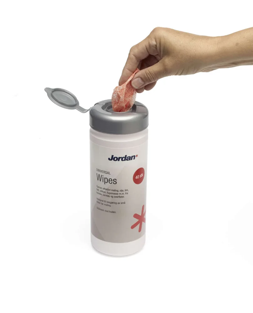 Jordan Oppussings Wipes 40stk v:2655967 Jordan Oppussings Wipes 40stk v:2655967