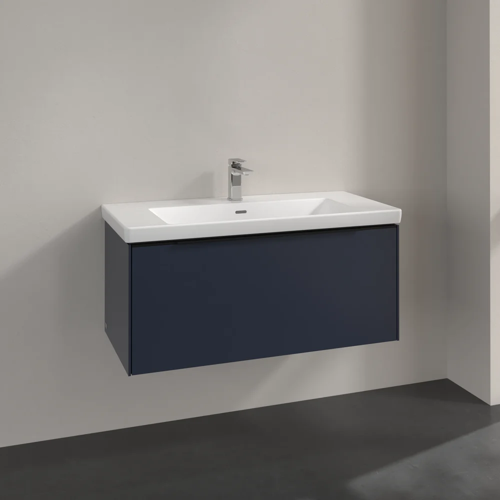 V&B SUBWAY 3.0 SERVANTSKAP 97X42 MARINE BLUE HÅNDTAK I VOLCANO BLACK v:2506629 V&B SUBWAY 3.0 SERVANTSKAP 97X42 MARINE BLUE HÅNDTAK I VOLCANO BLACK v:2506629