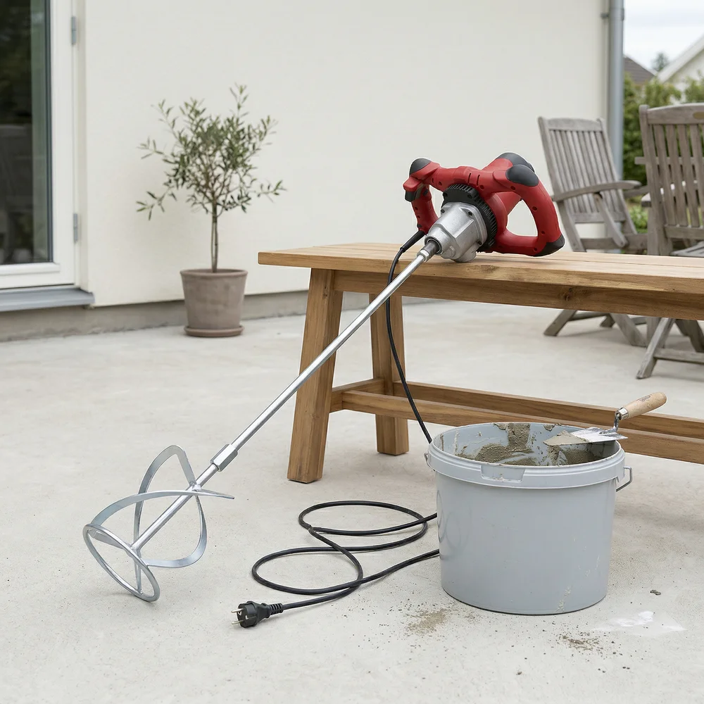 MJØLNER MØRTELBLANDER Ø140MM VISP 1600W v:3854264