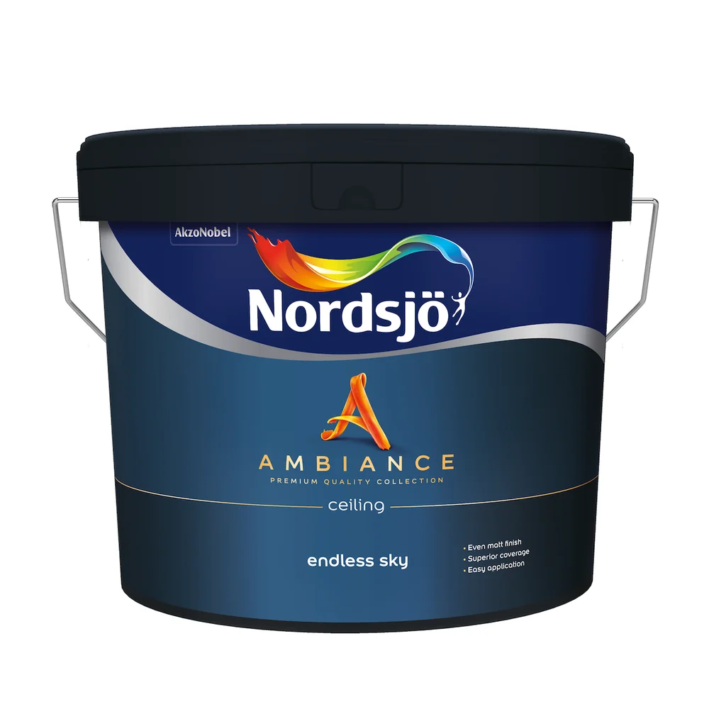 NORDSJØ AMBIANCE ENDLESS SKY TAKMALING BW 10L v:5102333 NORDSJØ AMBIANCE ENDLESS SKY TAKMALING BW 10L v:5102333