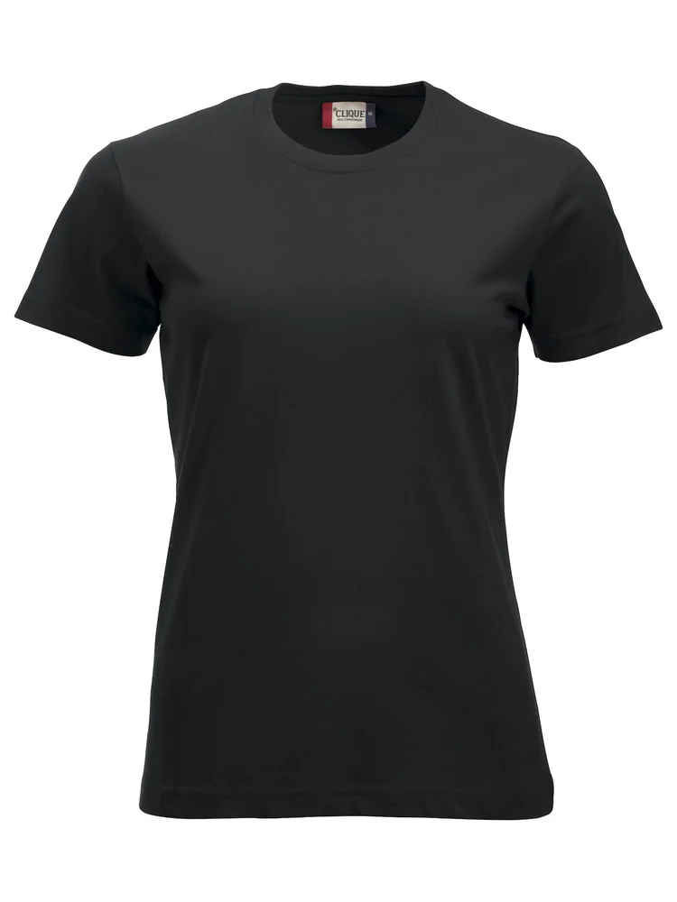 CLIQUE T-SHIRT NEW CLASSIC D SVART v:3568947 CLIQUE T-SHIRT NEW CLASSIC D SVART v:3568947